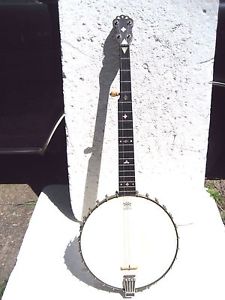 JOSEPH RICKETT 5 STRING BANJO, 1990, PHILADELPHIA, 12" HEAD, VERY NICE