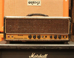 Vintage 1963 Selmer Truvoice Bassmaster Fifty Crocodile Skin Valve Amplifier Amp