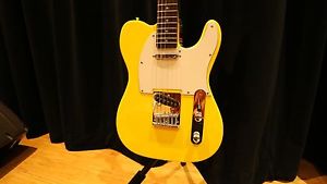 Yellow Telecaster Boutique Guitar Custom