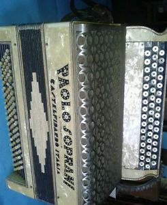 Fisarmonica cromatica 120 bassi paolo soprani CASTELFIDARDO.