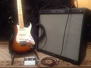 USA Fender VG Stratocaster, Fender Hot Rod Deville 410 Combo Amp package
