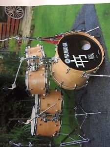 Yamaha Oak Custom Drum Kit ... Bargain At £850.00