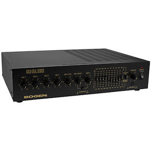 Bogen GS250D 250W Amplifier with Dual EQ