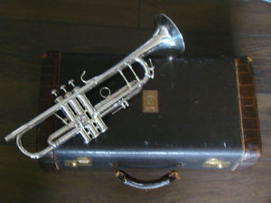 1957  Bach Stradivarius 43  ,  MT VERNON  ML bore    trumpet , mouthpiece