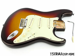 American Fender Deluxe PLUS Strat LOADED BODY USA Stratocaster S-1 Mystic Burst