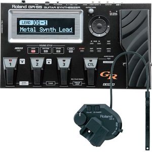 Roland GR-55 Guitar Modelling Synthesizer & GK-3 Pickup Black FREE UK Delivery