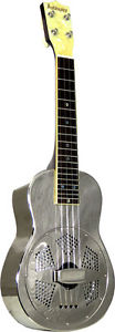 Ashbury Konzert RESONATOR UKULELE. Überwältigend Aussehen & Lautstärke! Von