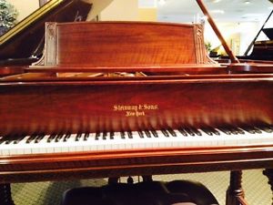 Steinway grand piano Walnut Los Angeles 167389