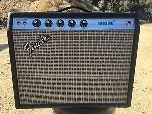 Vintage Fender Princeton Amp 1973-1974 Silverface - Super Clean!