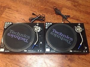 Technics SL-1210 M5G's Pair Dj Turntables Novation Dicer Ortofon Needles