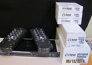Hear Technologies Hear Back Hub for Recording Studio, 3 Mixers and 4 Cables