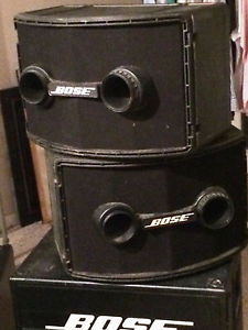 Bose 802 Series II Speakers Pair w/ Bose 302 Subwoofer Good Condition