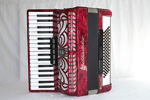 Piano accordion akkordeon WELTMEISTER CAPRICE 80 bass