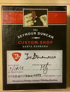Joe Bonamassa Seymour Duncan Custom Shop PAF Pickups