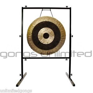 26" Subatomic Gong on Rambo Rimbaud Stand with Mallet