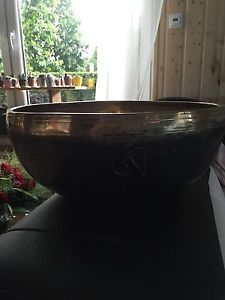 Klangschale gr.Beckenschale 4500 gr - Nepal 4,5 OM