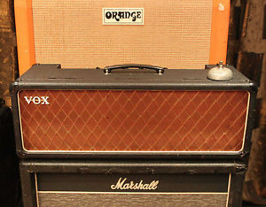 Vintage 1964 Vox AC30 Treble Super Reverb Non-TB Square Copper Panel Amplifier