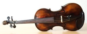 Very old labelled Vintage violin "Andreas Nicolaus 1736" Geige viola