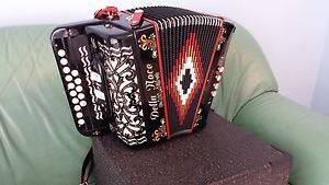 AFFARE!!! ORGANETTO Maggiore/minore della noce voci tipo a mano PROFESSIONALE!