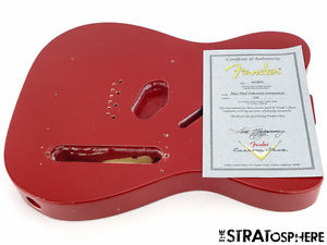 Fender USA Custom Shop Postmodern Relic Telecaster BODY Tele Dakota Red