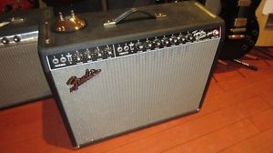 2013 Original Fender '65 Re-Issue Fender Twin Reverb Blackface Guitar Amplifier