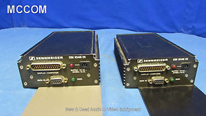 Sennheiser EM1046 DI Display Interface Qty 2 w/ rackmounts