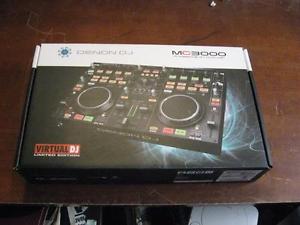 NEW FACTORY SEALED DENON LIMITED EDITION MC3000 E3 BLACK DJ CONTROLLER