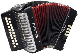 Scarlatti NERO D/G MELODEON. Inglés/Morris Squeezebox de Hobgoblin Música