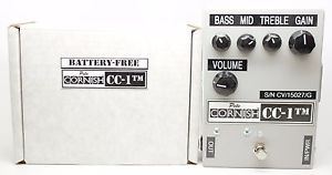 used Pete Cornish CC-1 pedal, Mint condition wth box and paperwork!