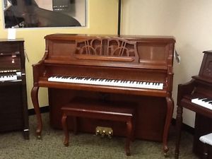 Knabe WKV118 Upright Piano Cherry Los Angeles 0048
