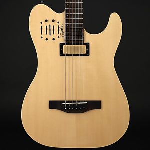 Godin Acousticaster DLX RN in Natural with Gigbag