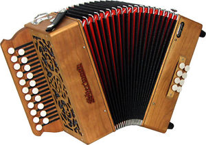 Sherwood Shire II G/C MELODEON. Alto calidad Italiano Cañas. De Hobgoblin