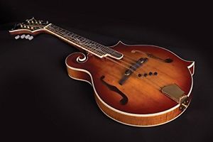 Michael Kelly MKLDFAVS Legacy Dragonfly Flame Mandolin, Antique Violin Satin