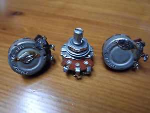 Vintage 1965 Fender Stratocaster Pots 250K Potentiometers