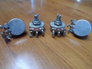 Vintage potentiometers 1964 Gibson Pots SG Les Paul