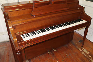 Steinway console piano