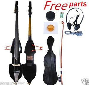3/4 new Electric Upright Double Bass Finish silent New