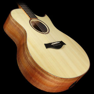 Used 2015 Taylor Custom BTO GS Tasmanian Myrtle Acoustic-Electric Guitar Natural