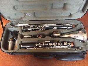 Buffet Crampon Professional Granadilla Wood Bass Clarinet Made In France