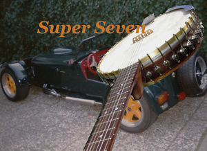 5string Banjo/7string Banjo "Super Seven"  13 Zoll - EINMALIG! 3Fische Werkstatt