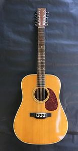 Gorgeous Martin Shenandoah D2832 12-String Accoustic Guitar 1988