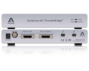 Apogee Symphony 64 ThunderBridge Thunderbolt Connection