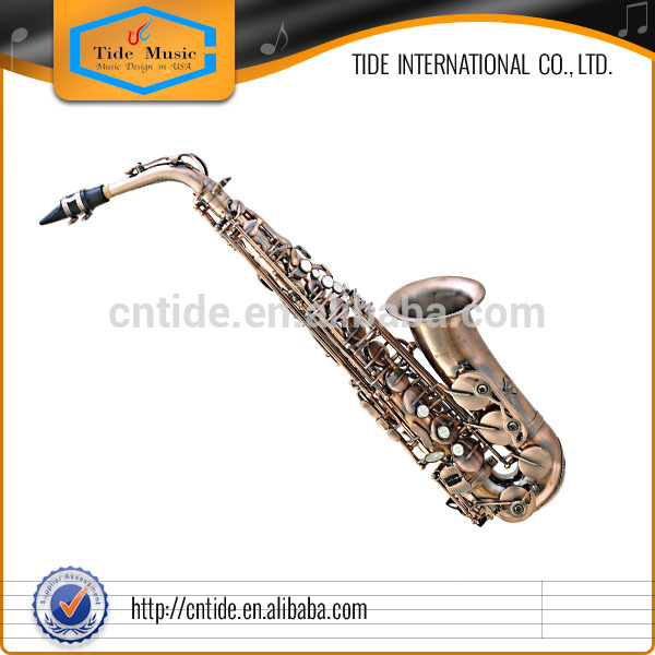Popular Grade Alto Saxophone Antique Red Bronze
