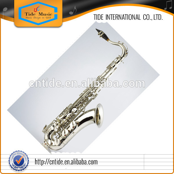 2015 hot selling high grade nickel silver plasted Tenor Saxophone