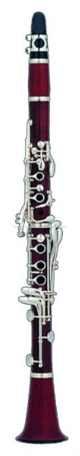 CL-8405W 17 keys clarinet with red wood, Bb KEY