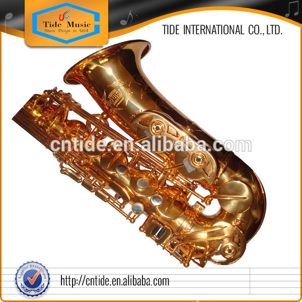 High grace gold lacquer alto saxophone reference 54 (AS2054)