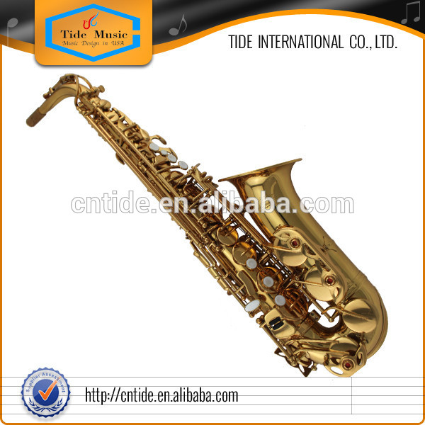 Chinese professional gold lacquer alto saxophone like super action 80-III AS2031