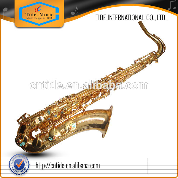 High grade 18k gold plated tenor saxophone like Selmer super action II