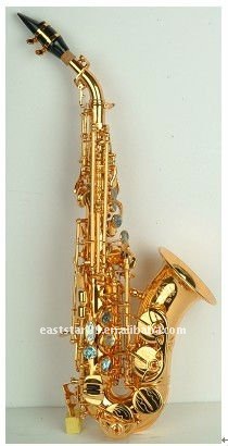 curved soprano saxophone