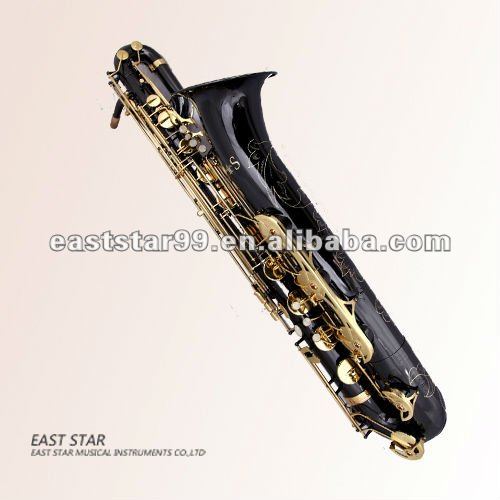 black nickel baritone saxophone